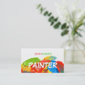 Visitekaartje schilder (Staand voorkant)