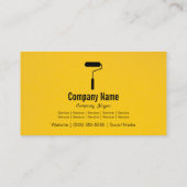 Visitekaartje schilder (Achterkant)