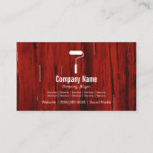 Visitekaartje schilder (Achterkant)