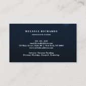 Visitekaartje schilder (Achterkant)