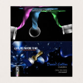 Visitekaartje schilder (Buitenkant ongevouwen)