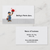 Visitekaartje schilder (Voorkant / Achterkant)