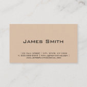 Visitekaartje schilder (Achterkant)