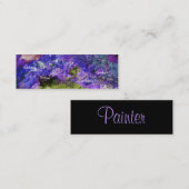 Visitekaartje schilder -  (Voorkant / Achterkant)