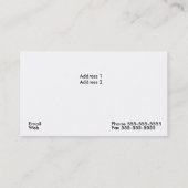 Visitekaartje schilder (Achterkant)