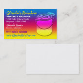 Visitekaartje schilder (Voorkant / Achterkant)