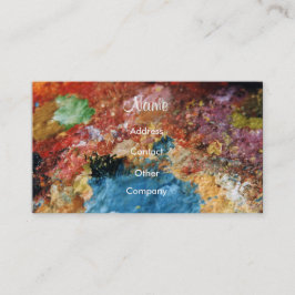 Visitekaartje schilder I -