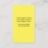 Visitekaartje Schildertaak (Achterkant)