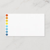 Visitekaartje schilderwerk (Achterkant)