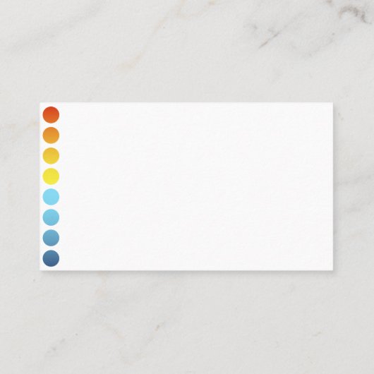 Visitekaartje schilderwerk (Achterkant)