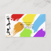 Visitekaartje schilderwerk (Voorkant)