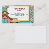 Visitekaartje schoolbus (Voorkant / Achterkant)