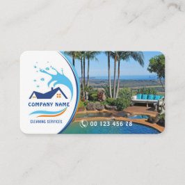 Visitekaartje schoonmaakservice