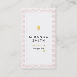 Visitekaartje schrijver auteur - Afbeelding geomet