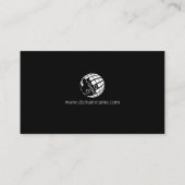 Visitekaartje schrijver schrijver (Achterkant)