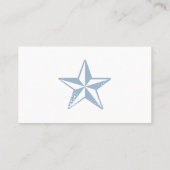 Visitekaartje Seahorse Ocean Beach Watervakantie (Achterkant)