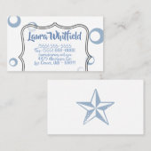 Visitekaartje Seahorse Ocean Beach Watervakantie (Voorkant / Achterkant)