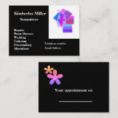 Visitekaartje Seamstress (Voorkant / Achterkant)