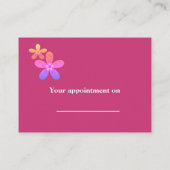 Visitekaartje Seamstress (Achterkant)