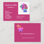 Visitekaartje Seamstress (Voorkant / Achterkant)