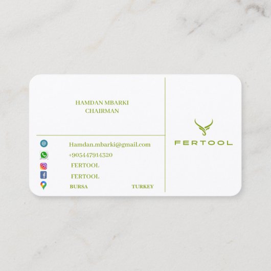 Visitekaartje SEEBOOS (Achterkant)