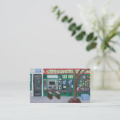 VISITEKAARTJE SHAKESPEARE EN BEDRIJF (Staand voorkant)