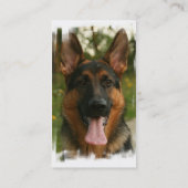 Visitekaartje Shepherd Dog (Achterkant)