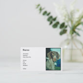 Visitekaartje Shorthair Pointer (Staand voorkant)