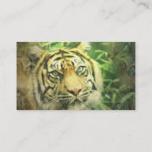 Visitekaartje Siberian Tiger (Achterkant)