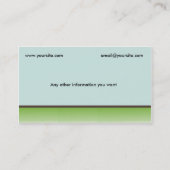 Visitekaartje sierbomen (Achterkant)