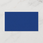 VISITEKAARTJE Simple Mini Spots Royal Dark Blue (Achterkant)
