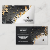 Visitekaartje sjabloon (Voorkant / Achterkant)