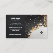 Visitekaartje sjabloon (Achterkant)