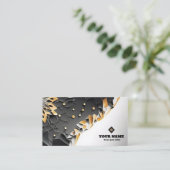 Visitekaartje sjabloon (Staand voorkant)