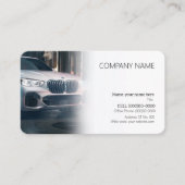 visitekaartje sjabloon auto (Voorkant)