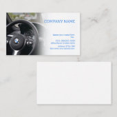 visitekaartje sjabloon auto (Voorkant / Achterkant)