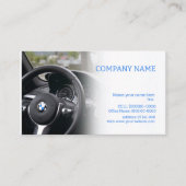 visitekaartje sjabloon auto (Voorkant)