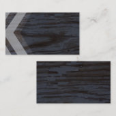 visitekaartje sjabloon hout patroon foto kunst (Voorkant / Achterkant)