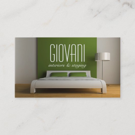 Visitekaartje Sjabloon interne ontwerper (Voorkant)