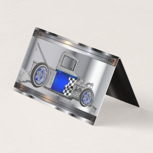 Visitekaartje Sjabloon sleepvrachtwagen