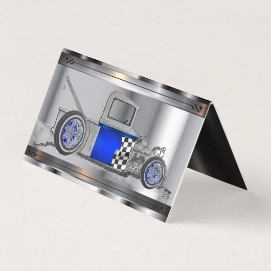 Visitekaartje Sjabloon sleepvrachtwagen (Voorkant)