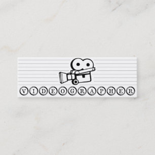 Visitekaartje Skinny Videographer