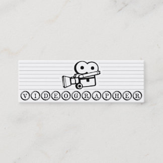 Visitekaartje Skinny Videographer