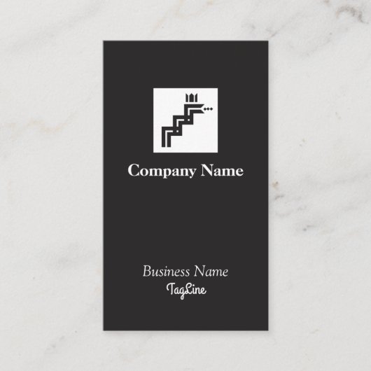 Visitekaartje Snake Symbol (Voorkant)