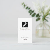 Visitekaartje Snake Symbol (Staand voorkant)