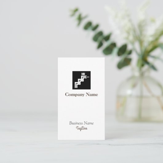 Visitekaartje Snake Symbol (Staand voorkant)