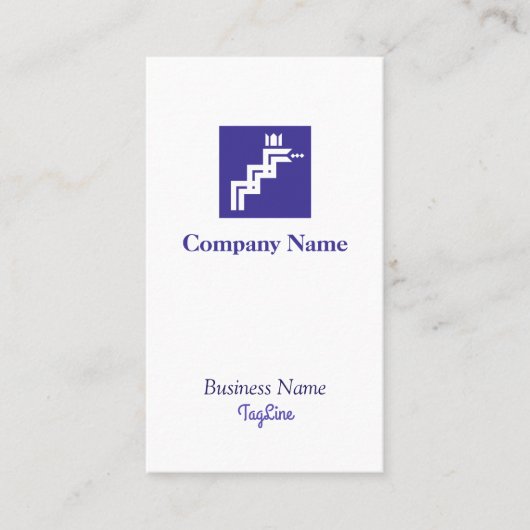 Visitekaartje Snake Symbol (Voorkant)