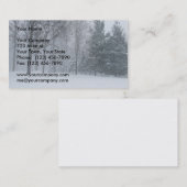 Visitekaartje sneeuwruimen (Voorkant / Achterkant)