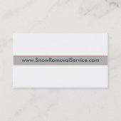 Visitekaartje sneeuwruimen (Achterkant)