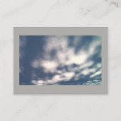 Visitekaartje sneeuwwolken (Voorkant)